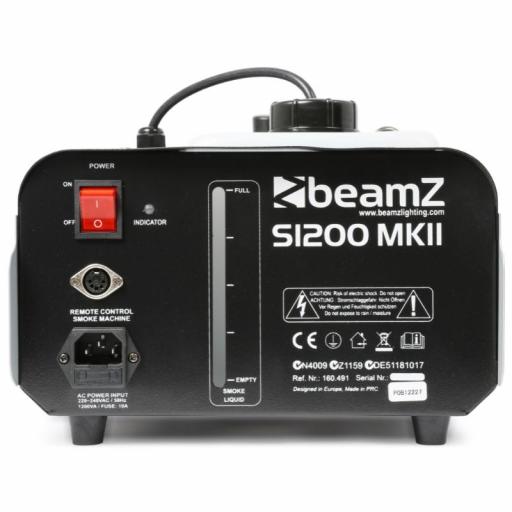 beamZ S1200 MkII Máquina de Humo 1200W Dmx [1]