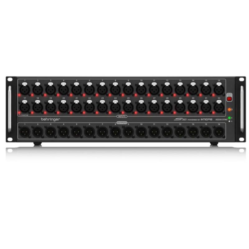 Behringer S32 Caja Digital de Escenario 32 Entradas / 16 Salidas