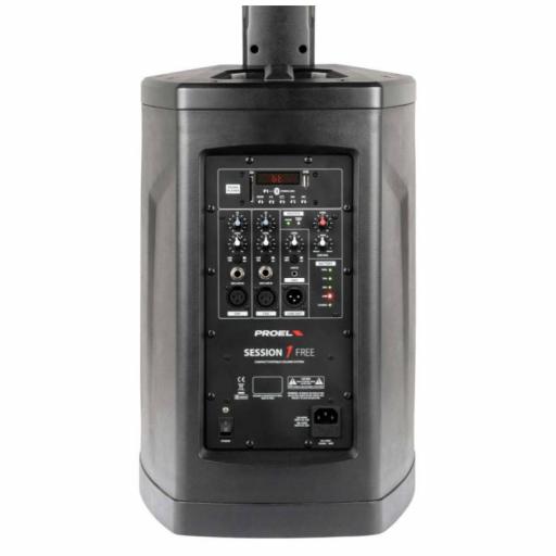 Proel Session1 Free Sistema de Sonido Amplificado 400W BlueTooth con Batería [2]