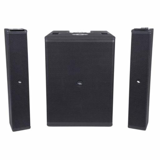 Proel Session6 Sistema de Sonido Amplificado 2400W BlueTooth [1]