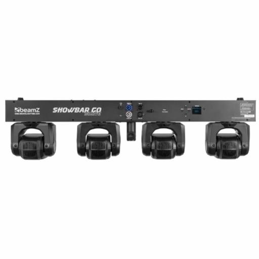 beamZ ShowBar Go Shine Barra con 4 Cabezas Móviles 4 x 40W Rgbw [2]