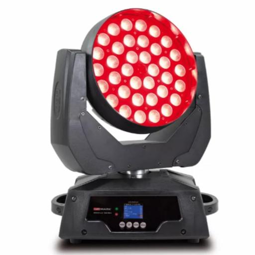 Mark Sidius Llc 368 MkII Cabeza Móvil Led 36 x 10W Rgbw (2 Uds. + Flight Case) [1]