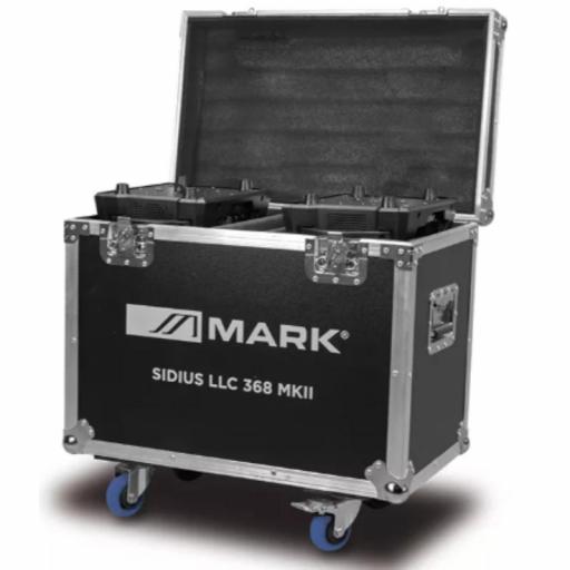 Mark Sidius Llc 368 MkII Cabeza Móvil Led 36 x 10W Rgbw (2 Uds. + Flight Case) [3]