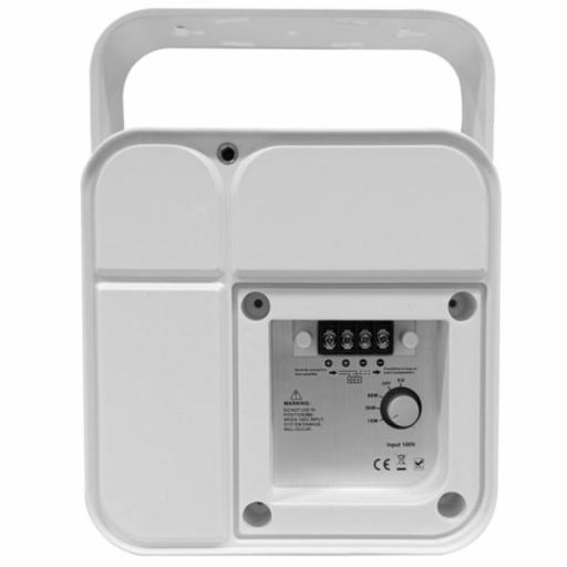 Monacor Sl-60Ws/En Altavoz para Instalación 5.25" 60 Watios @8Ohms/L100V IP66 [1]