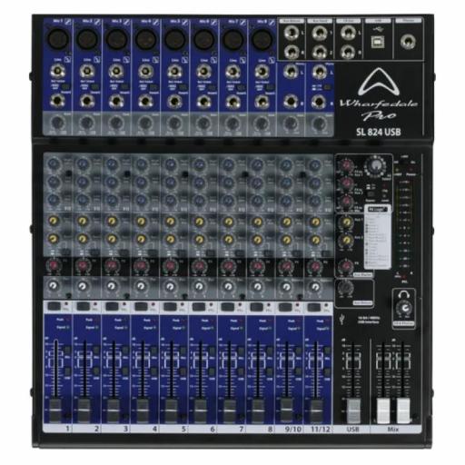 Wharfedale Pro Sl 824 Usb Mezclador de Audio