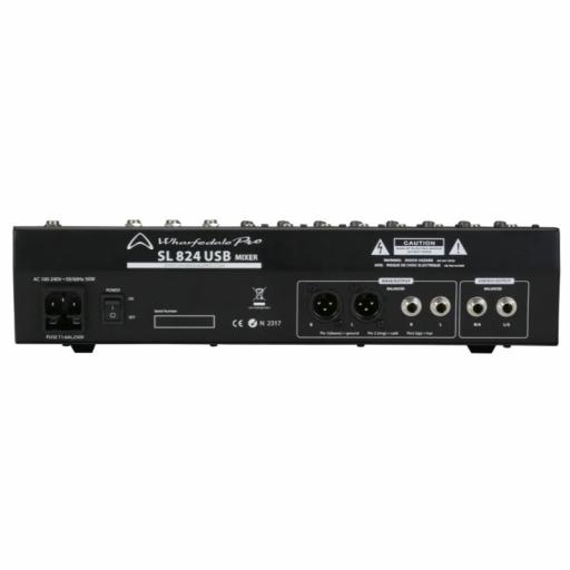 Wharfedale Pro Sl 824 Usb Mezclador de Audio [2]