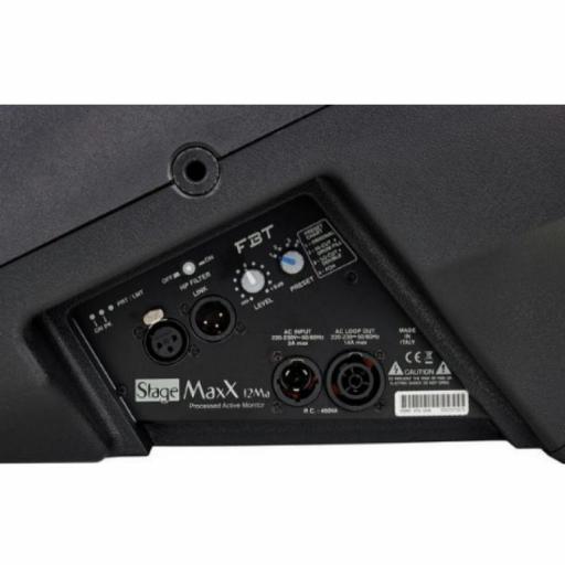 Fbt StageMaxX 12Ma Monitor de Escenario Amplificado 12" 500W [3]