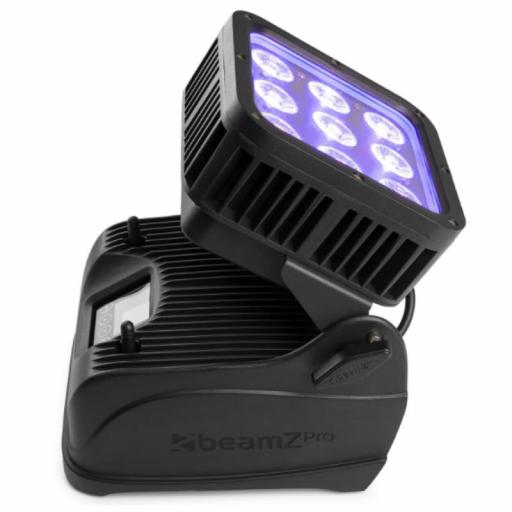 beamZ Pro StarColor72B Foco Bañador de Color Led 9 x 8W Rgbwa con Batería IP65 [1]