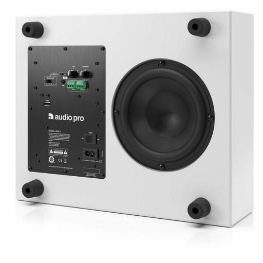 Audio Pro Business Sub-1 Blanco Subgrave Inalámbrico para Instalación [1]