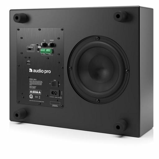 Audio Pro Business Sub-1 Negro Subgrave Inalámbrico para Instalación [1]