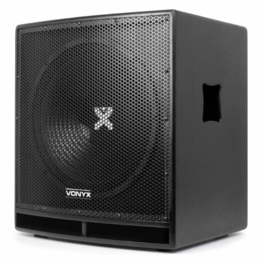 Vonyx Swp15 Pro Subgrave Amplificado 15" 800W