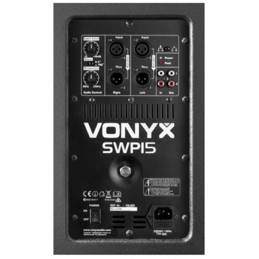 Vonyx Swp15 Pro Subgrave Amplificado 15" 800W [1]