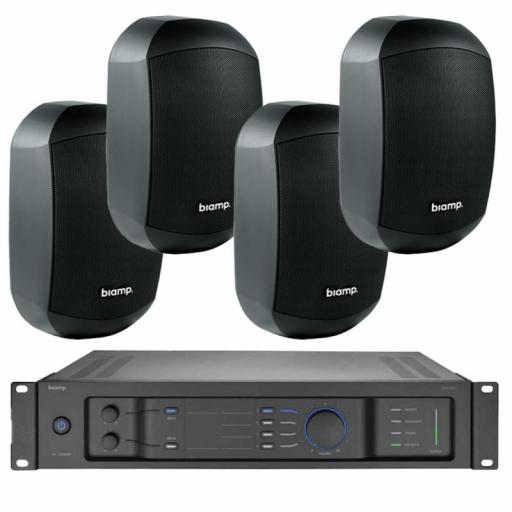 Biamp Terrace-4.4T Pack de Sonido para Instalación