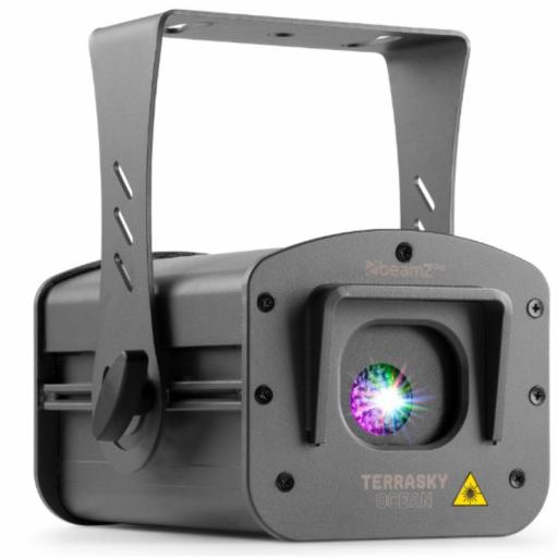 beamZ Pro TerraSky Ocean Láser Rgb para Exteriores