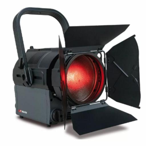 Mark Theatre Pro Led Foco de Teatro Fresnel Led Cob Rgblac 400 Watios [1]