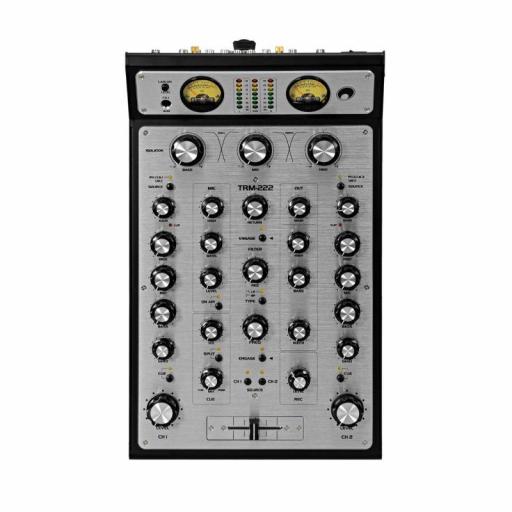 Omnitronic Trm-222 Mezclador de Audio con Controles Rotatorios