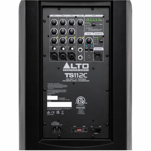 Alto Ts112C Sistema de Sonido Amplificado 600 Watios con BlueTooth [3]