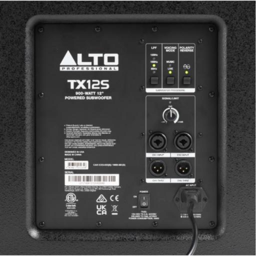 Alto Tx12S Subgrave Amplificado 12" 900W [2]