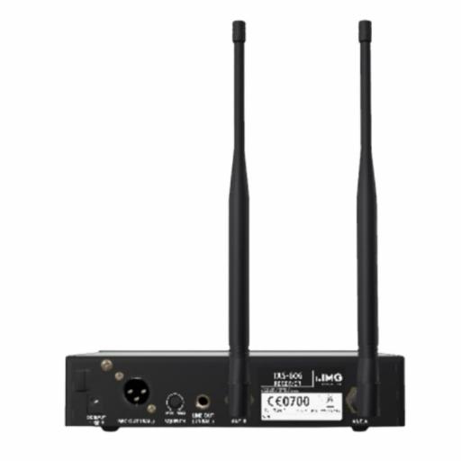 Stage Line Txs-606 + Txs-606Ht/2 Sistema Inalámbrico de Mano UHF 672.000-691.975 MHz [2]