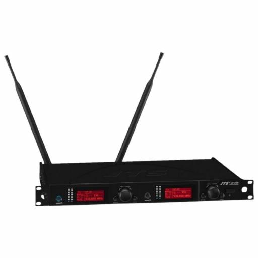 Jts UF-20R/5 + JSS-20/5 Sistema Inalámbrico Dual de Mano UHF 530-605 MHz [2]