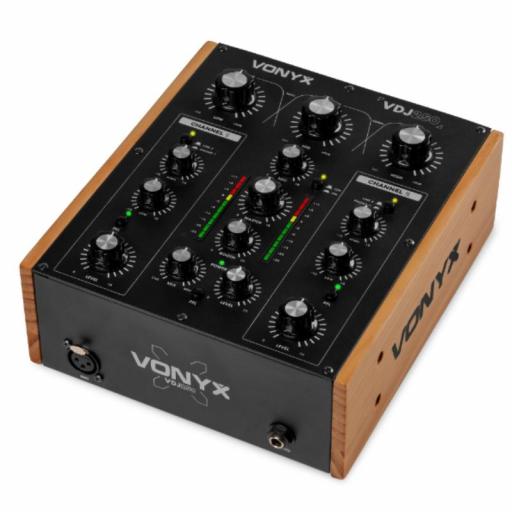 Vonyx Vdj250 Mezclador Dj 2 Canales Rotatorios [3]