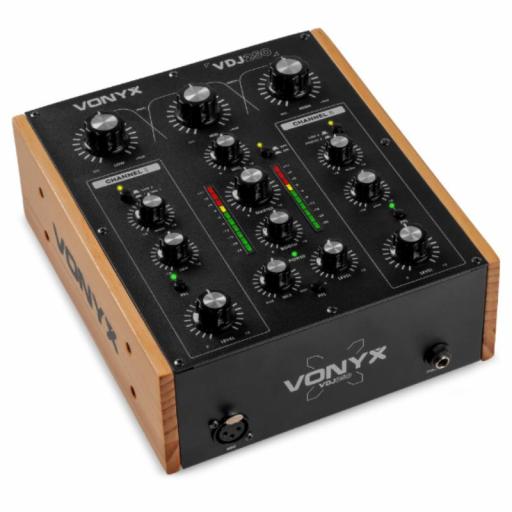 Vonyx Vdj250 Mezclador Dj 2 Canales Rotatorios [5]