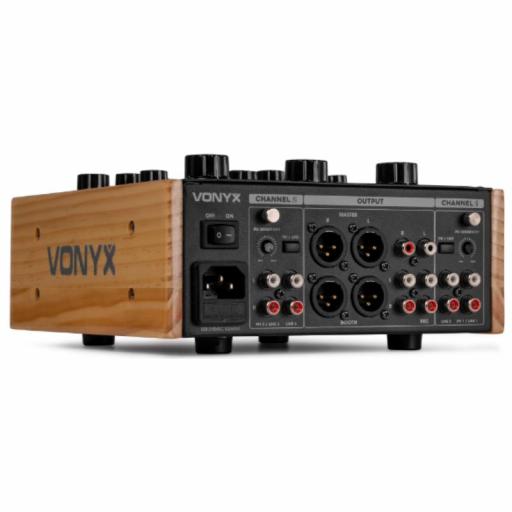 Vonyx Vdj250 Mezclador Dj 2 Canales Rotatorios [6]