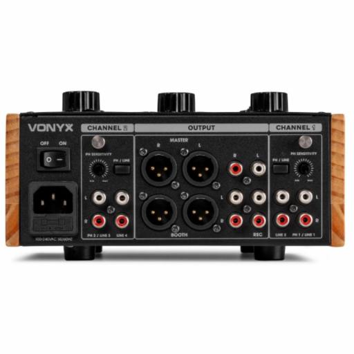 Vonyx Vdj250 Mezclador Dj 2 Canales Rotatorios [2]