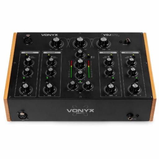 Vonyx Vdj270 Mezclador Dj 4 Canales Rotatorios