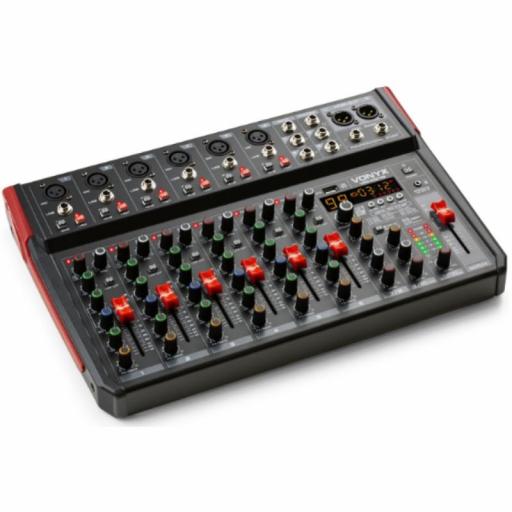 Vonyx Vm-Kg10 Mezclador de Audio 10 Canales Usb/Mp3/Dsp/BlueTooth [1]