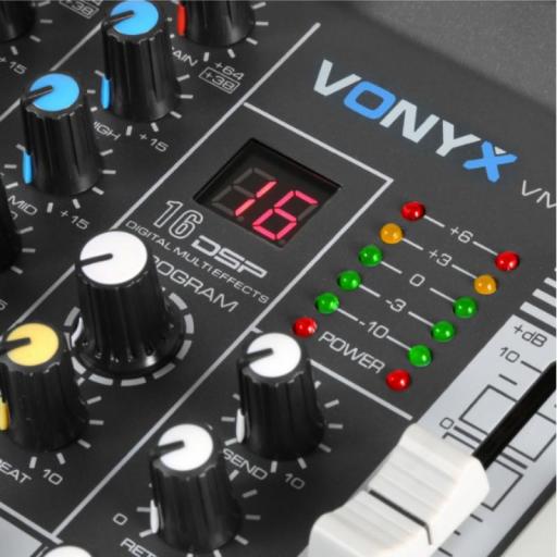 Vonyx Vmm-K802 Mezclador de Audio Usb/BlueTooth [3]