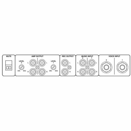 Monacor Vmx-440/Sw Mezclador de Audio [1]