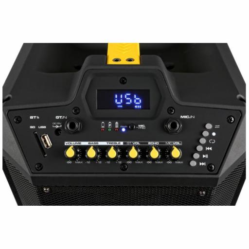 Vonyx Vps10 Altavoz Amplificado con Batería y BlueTooth 10" 250W [2]