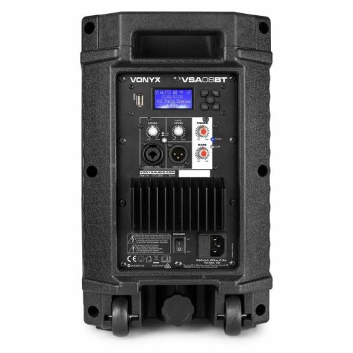 Vonyx Vsa08Bt Altavoz Amplificado 8" 120W Mp3/BlueTooth [1]