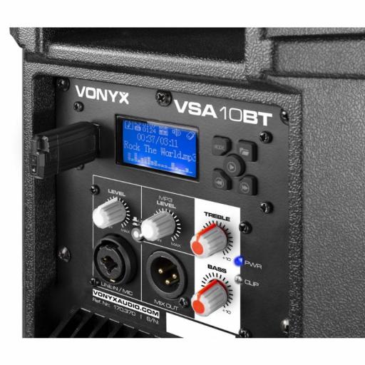 Vonyx Vsa10Bt Altavoz Amplificado 10" 250W Mp3/BlueTooth [2]