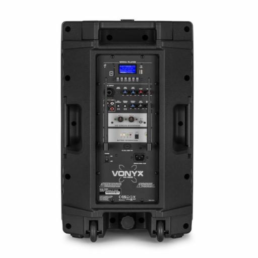 Vonyx Vsa500 Altavoz Amplificado con Batería y BlueTooth 12" 400W [1]