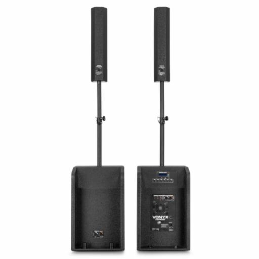Vonyx Vx1080Bt Sistema de Sonido Amplificado 760W Usb Mp3/BlueTooth [1]