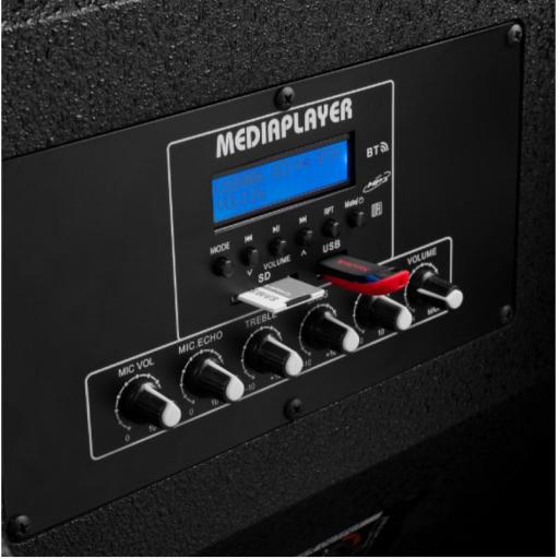 Vonyx Vx1080Bt Sistema de Sonido Amplificado 760W Usb Mp3/BlueTooth [2]