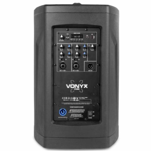 Vonyx Vx808 Sistema de Sonido Amplificado 320 Watios BlueTooth/Usb [3]