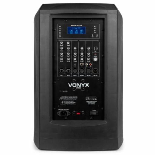 Vonyx Vx822 Sistema de Sonido Amplificado 900 Watios con BlueTooth [2]