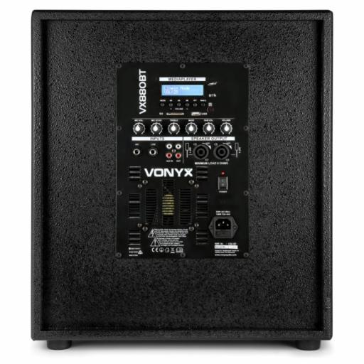 Vonyx Vx880Bt Sistema de Sonido Amplificado 500W Mp3/BlueTooth [2]