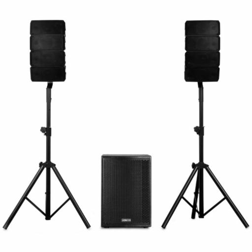 Vonyx Vx915 Sistema de Sonido Line Array Amplificado 1400W