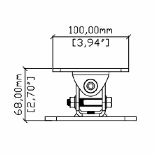 Martin Audio Wb10/12 Soporte de Pared para Cajas Acústicas [2]