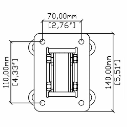 Martin Audio Wb10/12 Soporte de Pared para Cajas Acústicas [5]