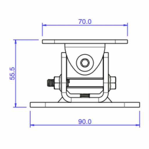 Martin Audio Wb6/8 Soporte de Pared para Cajas Acústicas [2]