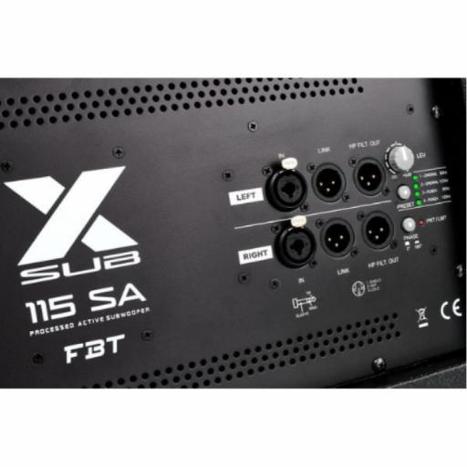 Fbt X-Sub 115Sa Subgrave Amplificado 15" 1200W [2]