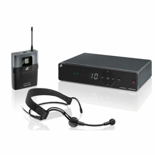 Sennheiser Xsw 1-ME3 Sistema Inalámbrico de Petaca con Micrófono de Cabeza [0]