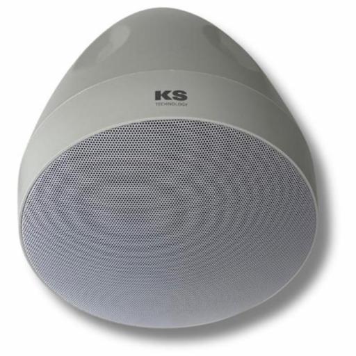 Ks Technology Zenith 8 White Altavoz Colgante 8" 80W @8 Ohms/L100V [1]