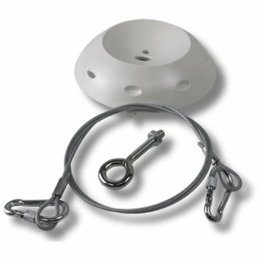 Ks Technology Zenith 8 White Altavoz Colgante 8" 80W @8 Ohms/L100V [4]