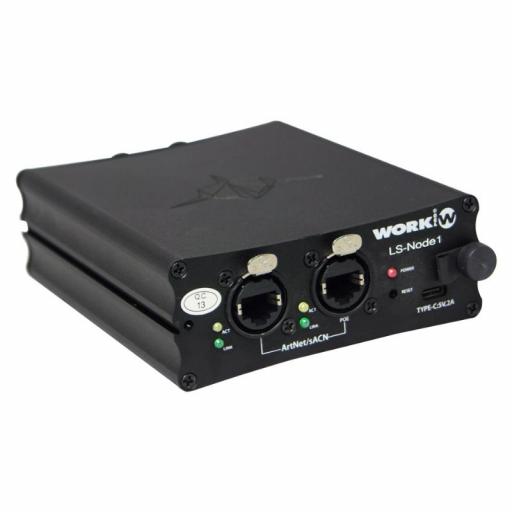 Work Lightshark Ls-Node1 Dispositivo Streaming Rdm/Dmx